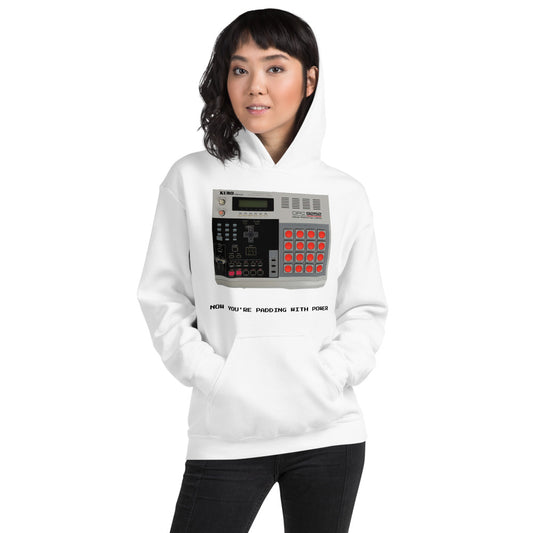 NOW YOU'RE PADDING WITH POWER WOMEN'S HOODIE
