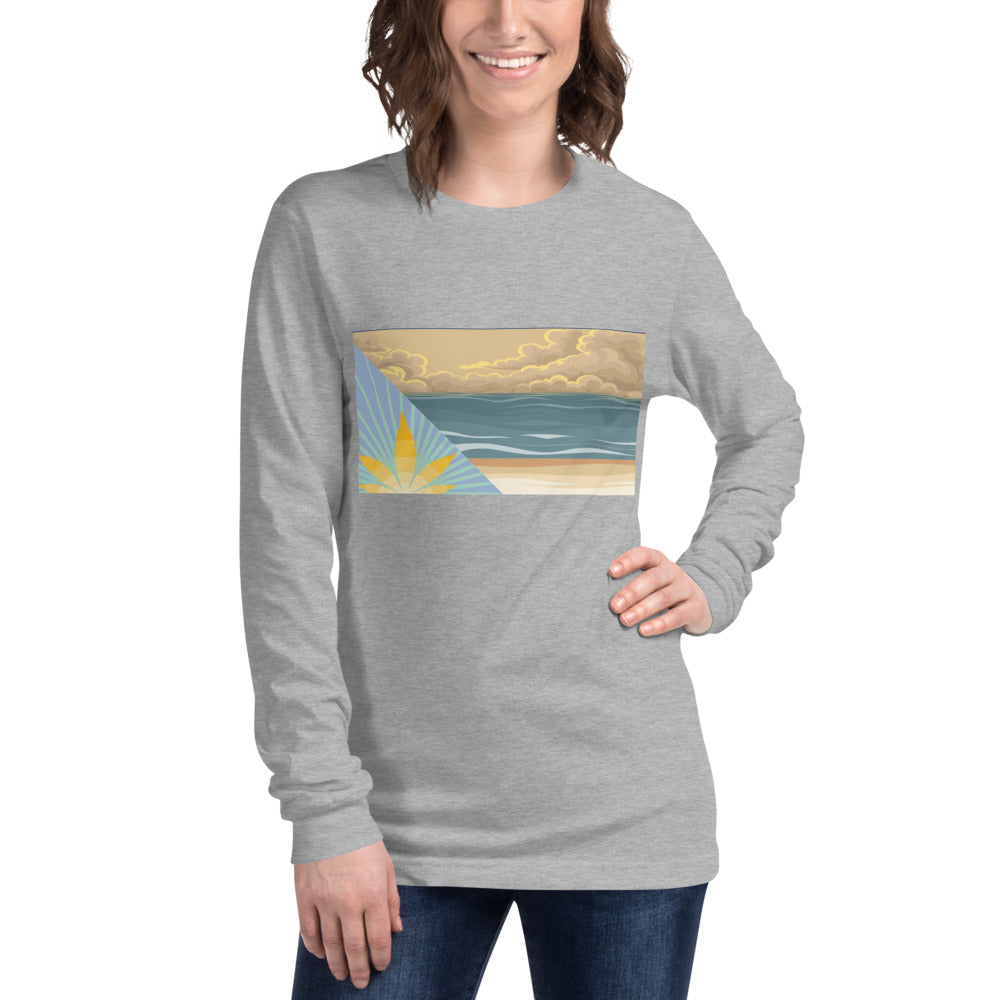 QUE VIVA PUERTO RICO WOMEN'S LONG SLEEVE