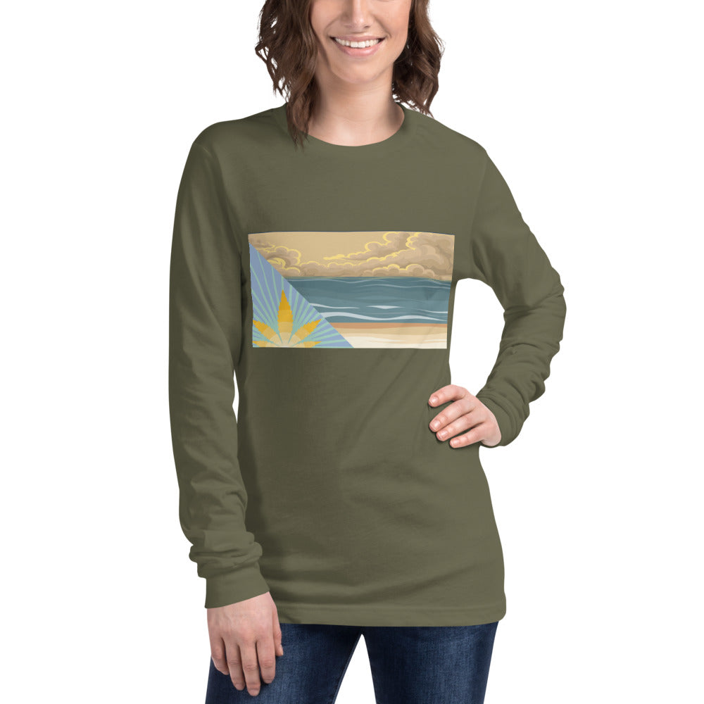 QUE VIVA PUERTO RICO WOMEN'S LONG SLEEVE