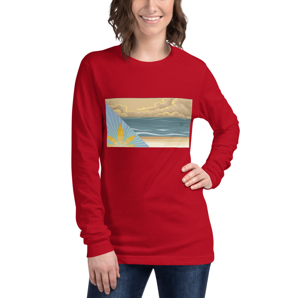 QUE VIVA PUERTO RICO WOMEN'S LONG SLEEVE