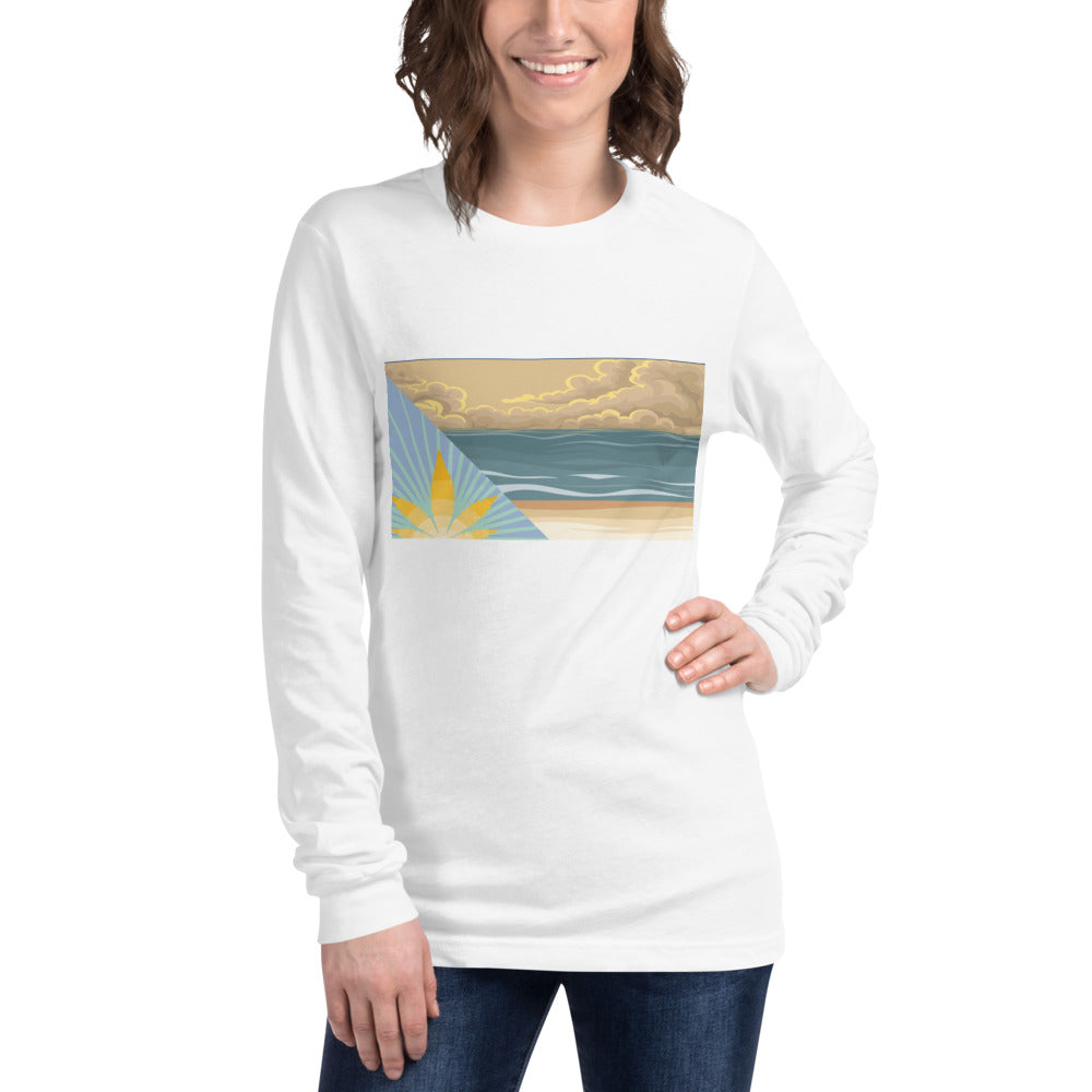 QUE VIVA PUERTO RICO WOMEN'S LONG SLEEVE